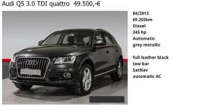 Audi Q5 3.0 TDI (245Hp) quattro