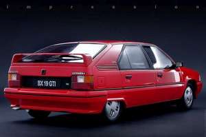 Citroen BX (XB-_) TRD Turbo 90 HP