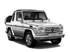 Mercedes-Benz G-modell (W463) 350 G Turbo D 463.320,463.321 3 dr 136 HP