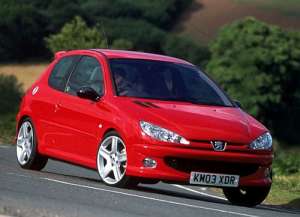 Peugeot 206 1.6 i 88 HP