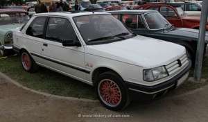 Peugeot 309 II (3C,3A) 1.9 GTI 16V 158 HP