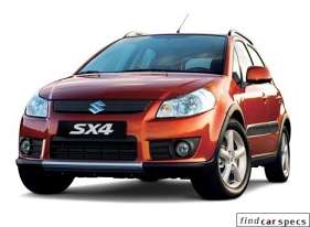 Suzuki SX4 1.6 i 16V VVT 4WD 107 HP