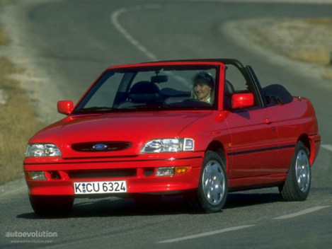 Ford Escort VI Cabrio (ALL) 1.8 i 16V XR3i 105 HP