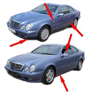 Mercedes-Benz CLK (S208) 200 208.335 136 HP